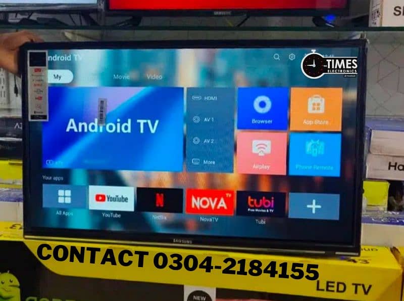 Led tv 32 inch android smart led tv new model 2024 0