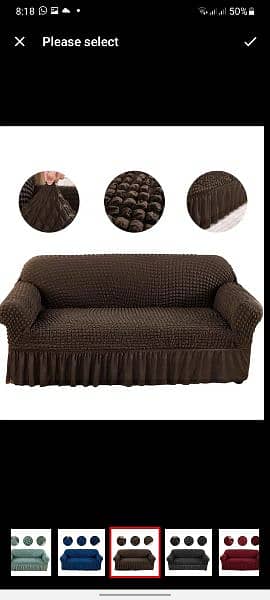 Turkish bubble wala sofa cover ,2seater,3seater,4/5/6/7seater 1