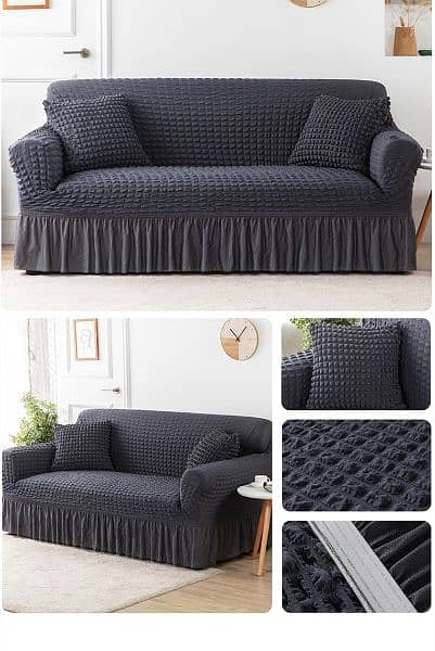 Turkish bubble wala sofa cover ,2seater,3seater,4/5/6/7seater 3