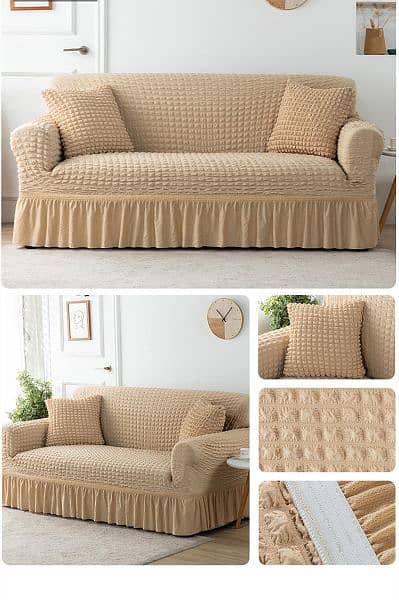 Turkish bubble wala sofa cover ,2seater,3seater,4/5/6/7seater 6