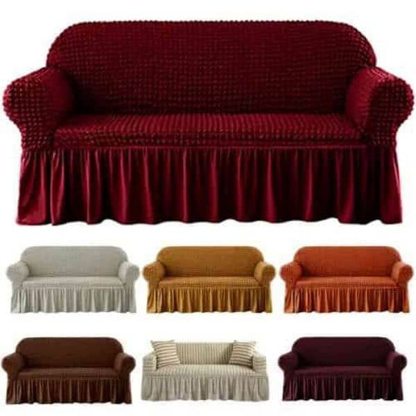 Turkish bubble wala sofa cover ,2seater,3seater,4/5/6/7seater 10