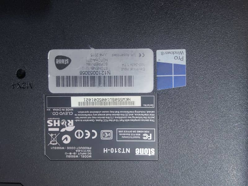 Stone NT310-H Core i3 4 gen 8gb Ram/128gb SSD + original Charger 5