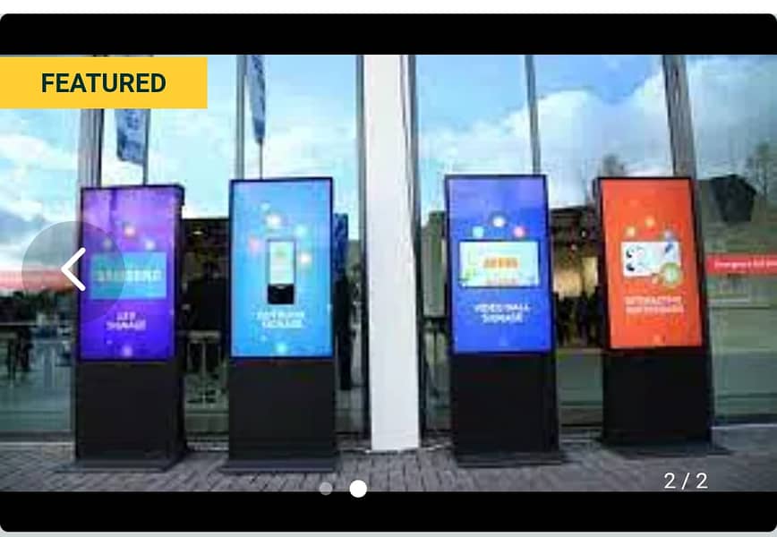 Digital Signage Display Digital Wall Display Touch Screen Kiosk 0