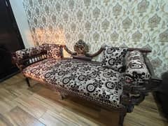 New condition sofa couch in low price sheesham wood