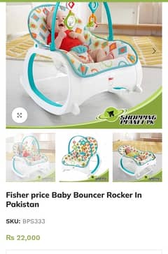 Branded Baby Bouncer and Rocker 0