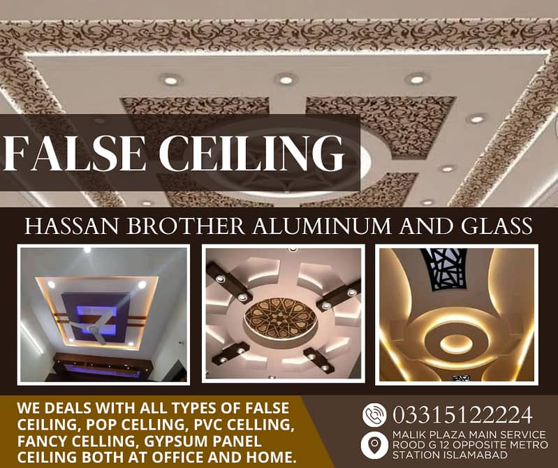 false ceiling/pop ceiling/Gypsum Panel Ceiling/pvc ceiling/wallpapers 16