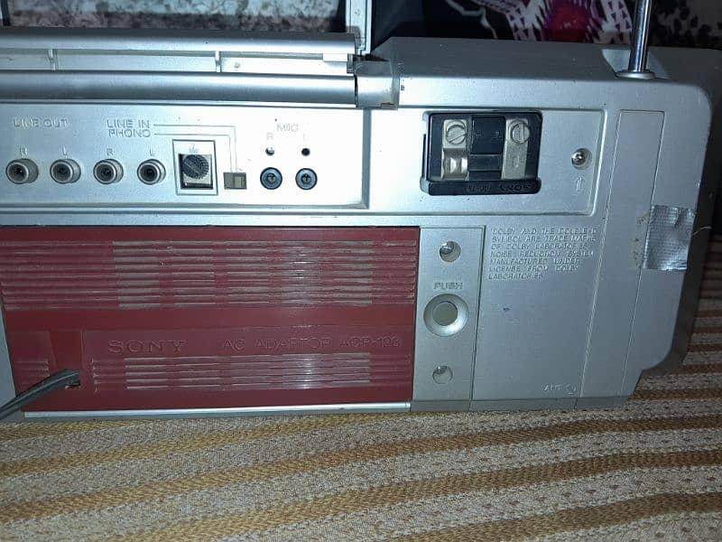Sony radio tape recorder 8