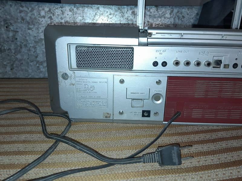 Sony radio tape recorder 9