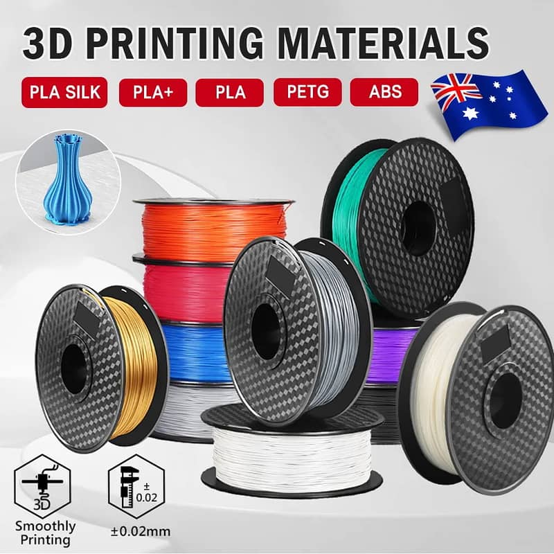 3D Printer Spool PLA /PLA+ /ABS /PCL /PETG /SILK /TPU Filament 3