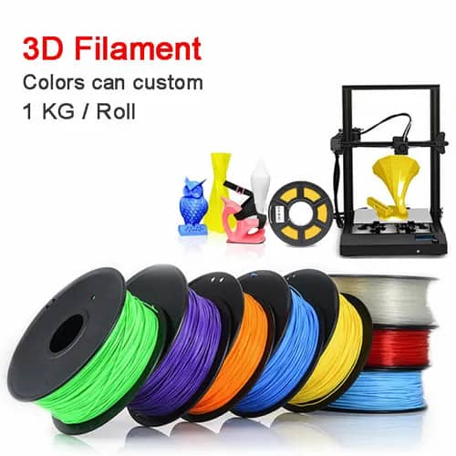 3D Printer Spool PLA /PLA+ /ABS /PCL /PETG /SILK /TPU Filament 4