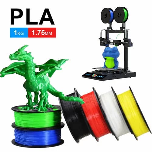 3D Printer Spool PLA /PLA+ /ABS /PCL /PETG /SILK /TPU Filament 5