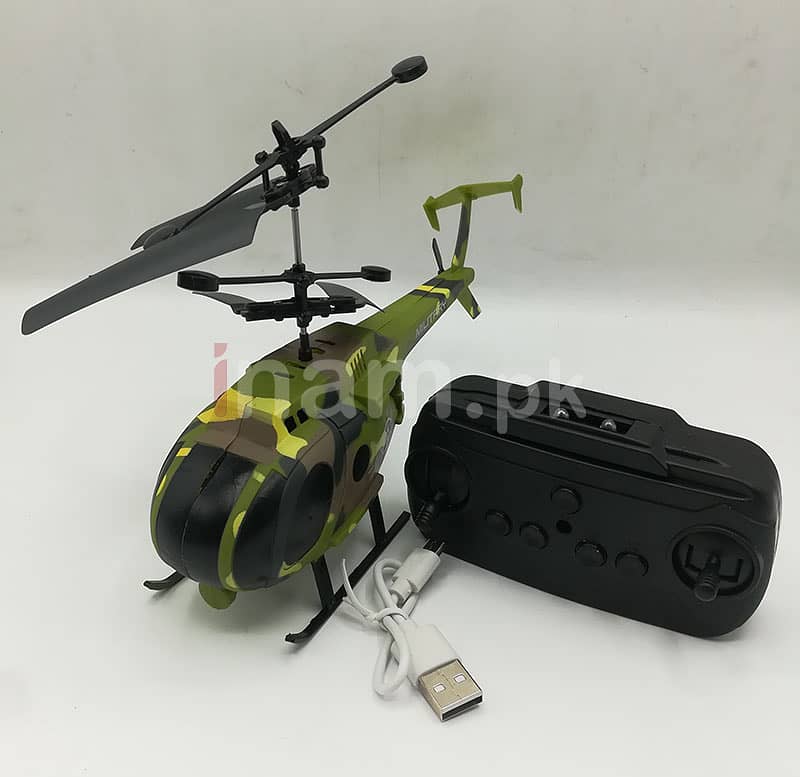 Rechargeable Remote Control Military Helicopter 0