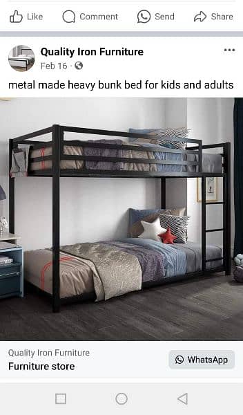 Iron Bunk Bed 12