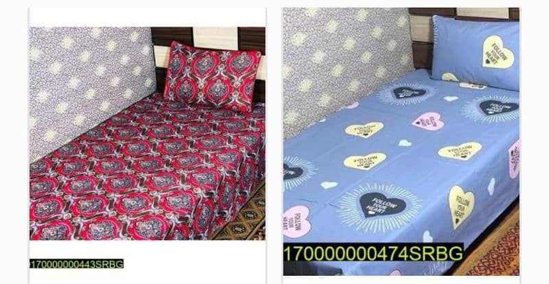 2pcs and 4pcs bedsheets 1650 per sheet  . , 3000 on two sets. 6