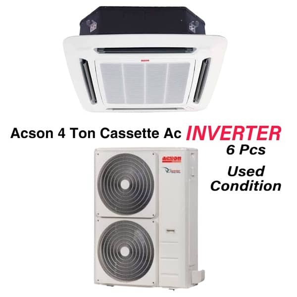 Acson 4 Ton Cassette Ac (Dc inverter / 6pcs) 0