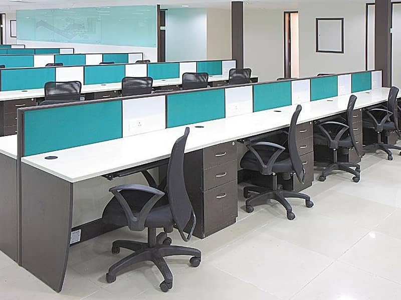Workstations for 4 , 6 Or 8 Persons , Modern Aesthetic Workstations , 8