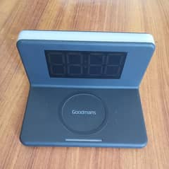 Goodmans Qi wireless charging alarm clock