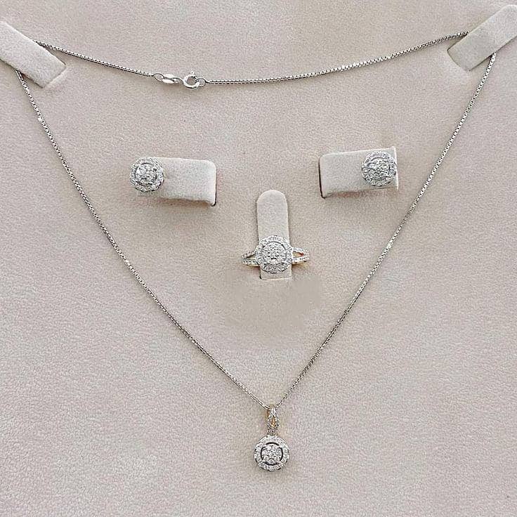 Jewellery Collection "Diamond, Gold, Platinum & Silver" 18