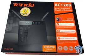 Tenda AC1200 Smart Dual-Band Gigabit WiFi Router 0