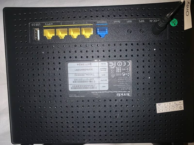 Tenda AC1200 Smart Dual-Band Gigabit WiFi Router 6
