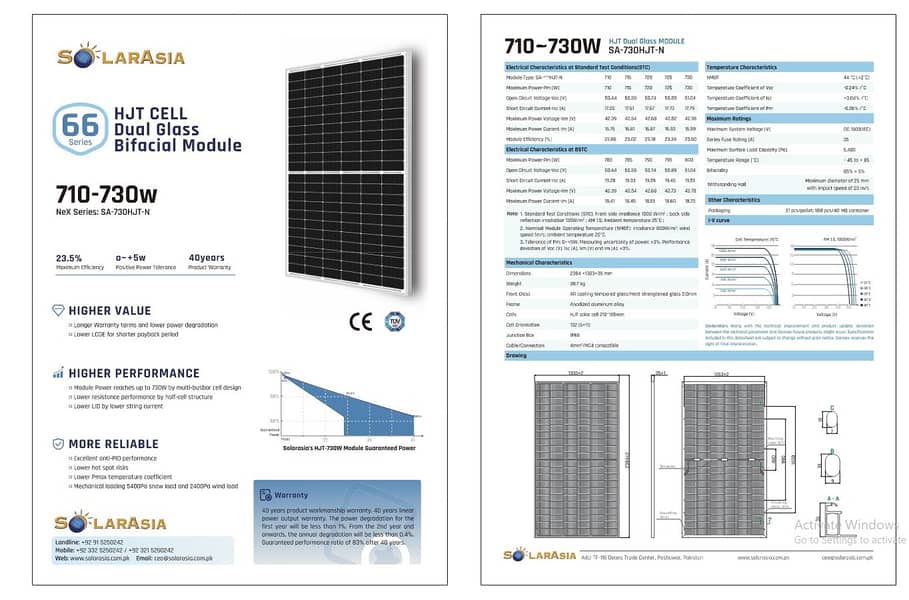 Book Now: Solar Asia's 730W HJT Solar Panels 40 Yrs Warranty 1