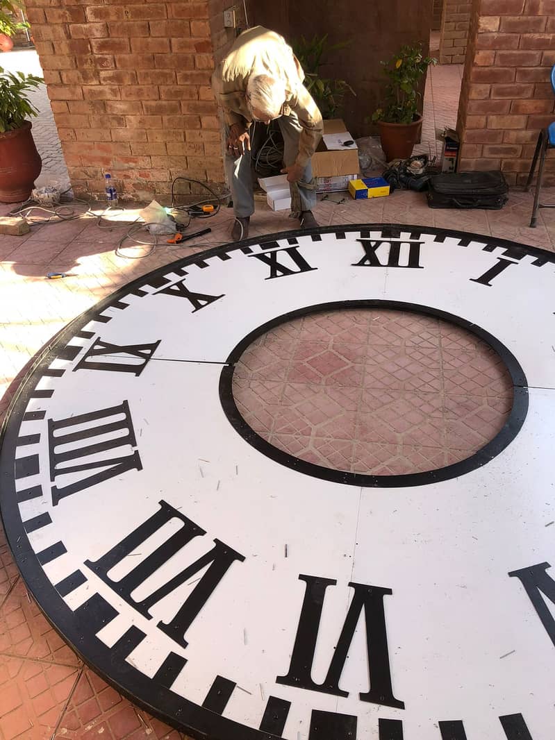 Tower and Outdoor Clocks Manufacturer (Size 3-20 Feet) 7