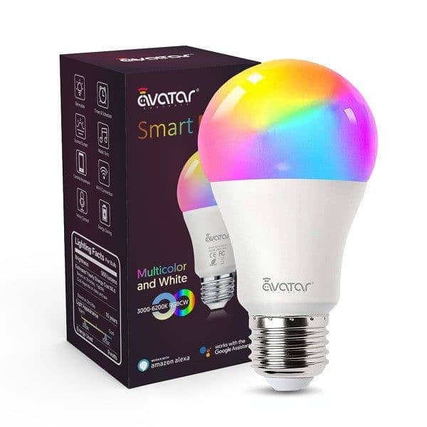 wifi smart bulb, LED bulb,RGB colours 4