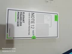 Infinix zero 20. note 12 and note 12vip case & protector 0