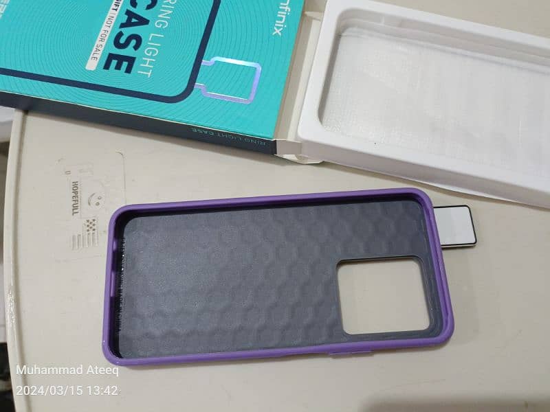 Infinix zero 20. note 12 and note 12vip case & protector 1