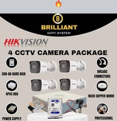 4 HD CCTV CAMERA SETUP