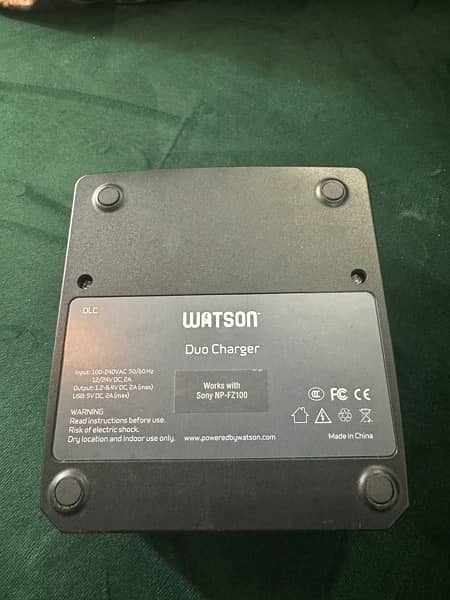 WATSON DUAL charger for Sony A7iii riii and etc 4