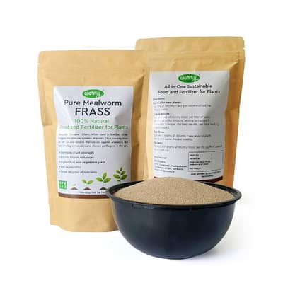 Mealworm Frass 100 % Natural Fertilizer for plant, Wormi compost