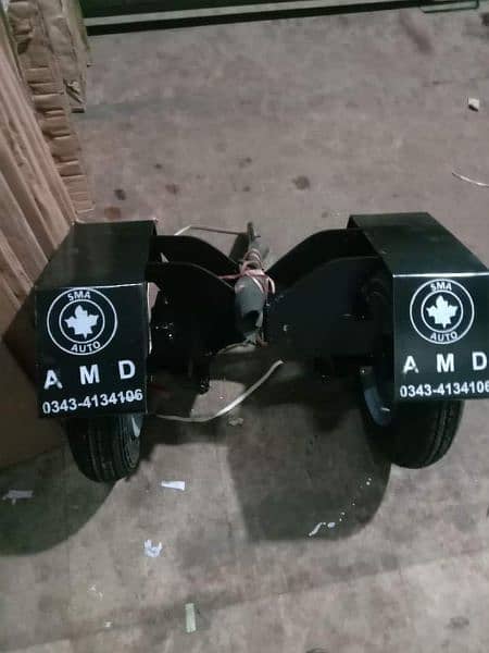 side support wheel / 3 wheeler bike / Disabled bike parts 1