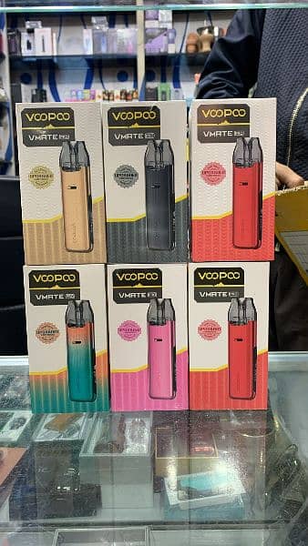 VOOPOO Vmate pro pod kit Tokyo 30mg Argus P1 Koko prime VGOD  Flavor 0