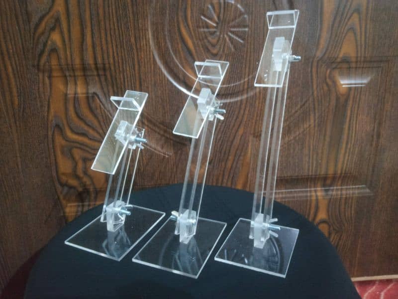 Acrylic Shoes stand in (4inch'6inch'8inch) 0