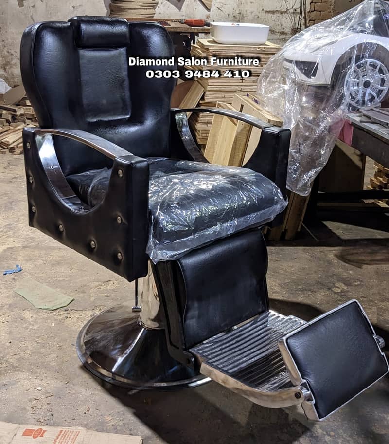 Saloon chair / Barber chair/Cutting chair/Shampoo unit 17
