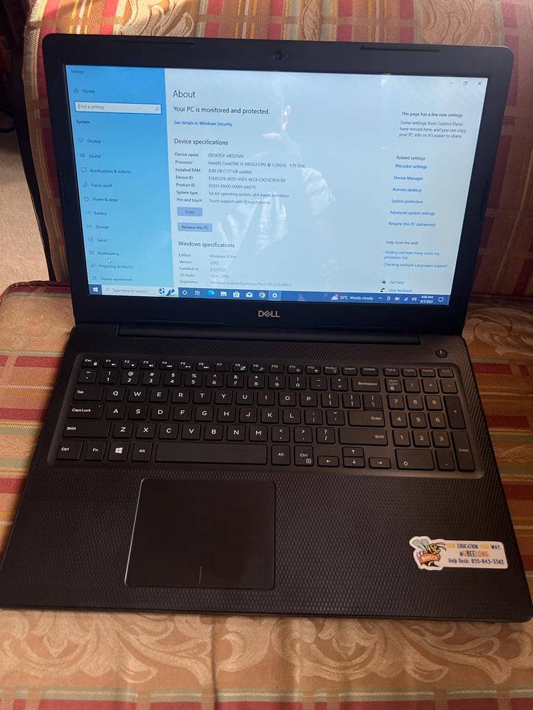 Core i5 i7 6th 7th 8th Generation DELL HP LENOVO UK imported Laptops 8