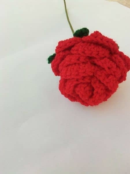 Handmade Crochet Rose Flowers (ALSO AVAILABLE FOR BULK QUANTITY) 2