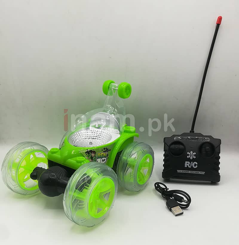 Rechargeable Remote Control Stunt Car 0
