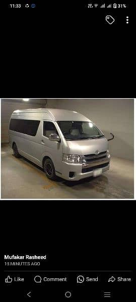 Apv for rent  Coster 29 seats & Grand cabin 13 seat  0300 8124 381 4