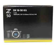 NIKON Z50 WITH 16-50 LENS ( SEALD PACK 2 YEARS WARRANTY )