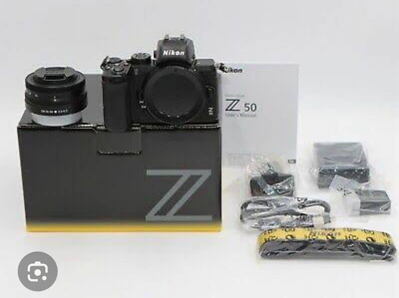 NIKON Z50 WITH 16-50 LENS ( SEALD PACK 2 YEARS WARRANTY ) 1