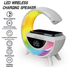 Bluetooth speaker / LED lamp and wireless charger -