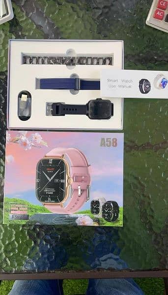 HW9 PRO MAX SMART WATCH AVILEBLE WITH 3 STRAP 18