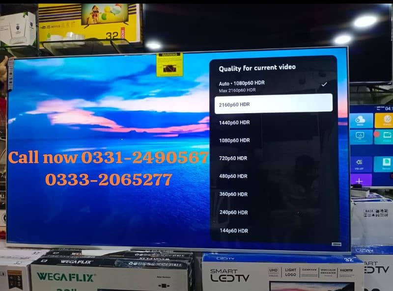 SAMSUNG 85" ANDROID 4K LED TV 2024 MODELS 1 YEAR WARRANTY 1