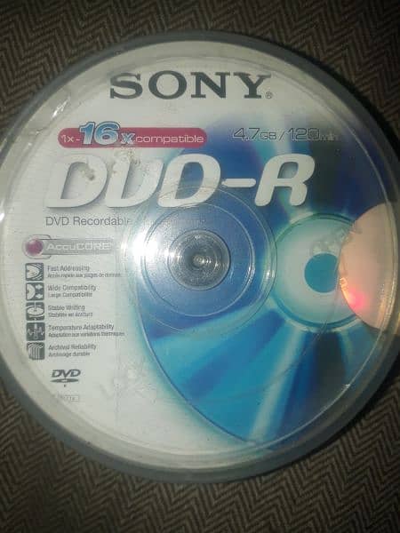 imported sony dvd r 16x 3