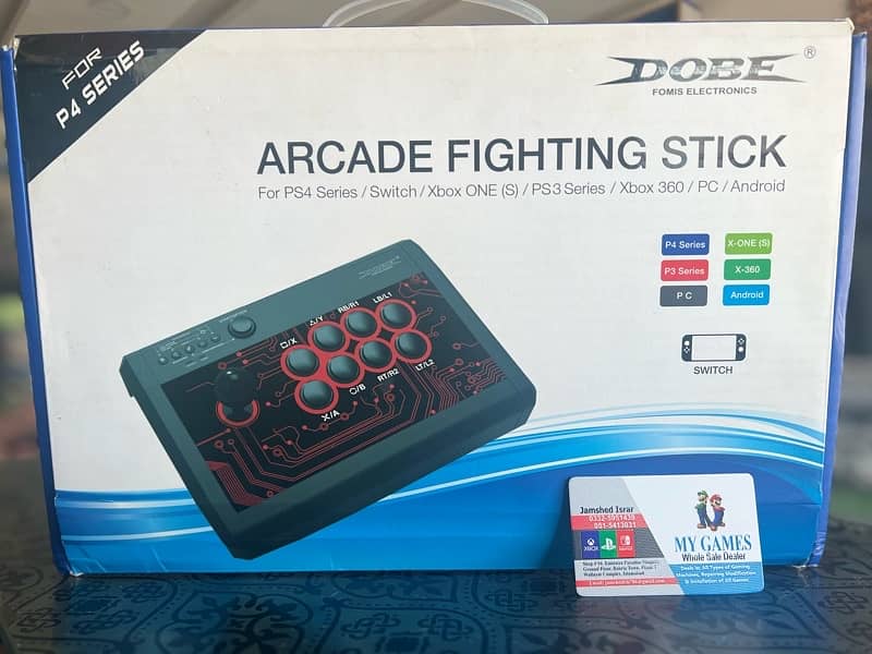 Arcade Fighting stick for PS4-PC-Xbox1-Ps3 at MY GAMES 0
