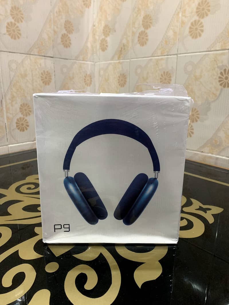 New P9 Headphones Noise Cancelling Tws Stereo Box pack Gaming phone 4