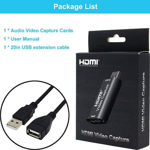 Video Capture Card HDMI to USB 17