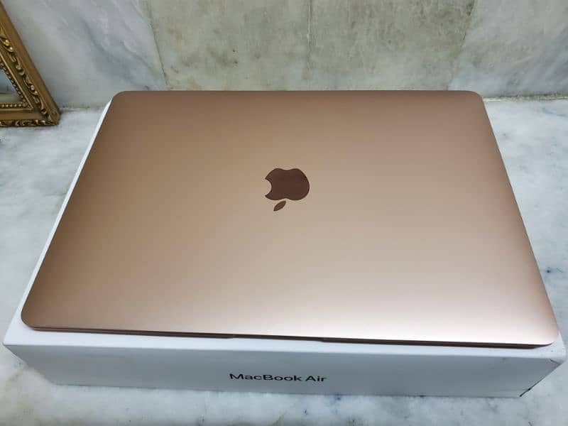 Macbook Air Gold M1 with 3 months Official Warranty Scratchless 10/10 5